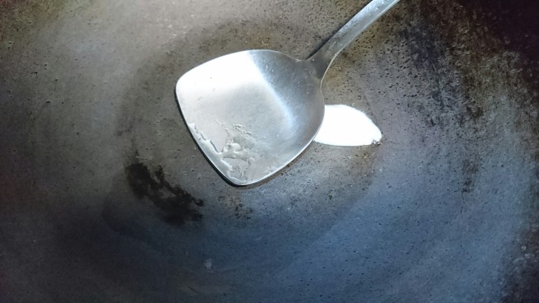 超简单的素汤:木耳菜汤,烧热锅铲小铲子猪油