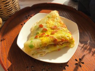 #懒人料理#黄金鸡蛋饼