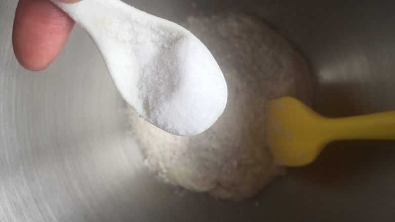 提子软欧包(中种法),加盐4.5克