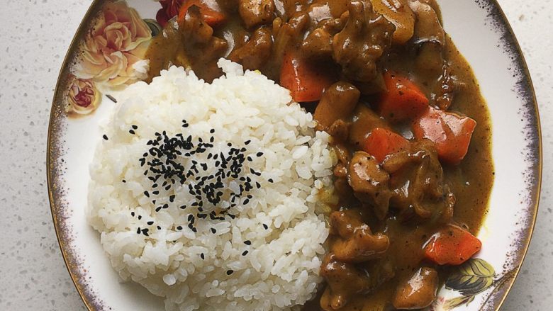 鸡肉咖喱饭🍛