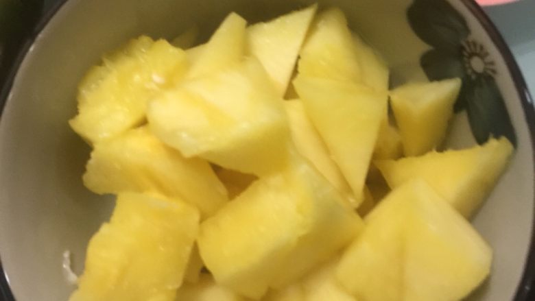 菠萝🍍咕咾肉,菠萝肉切块