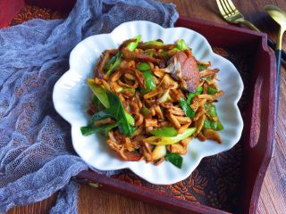 卜豆角小炒腊肉之年味