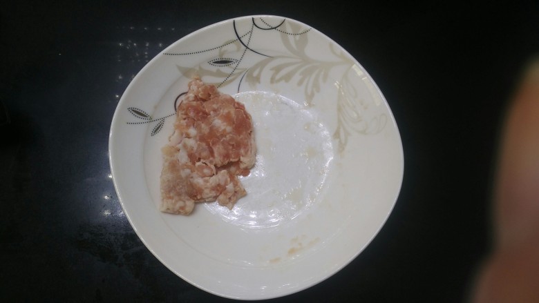 肉沫滑豆腐,肉末
