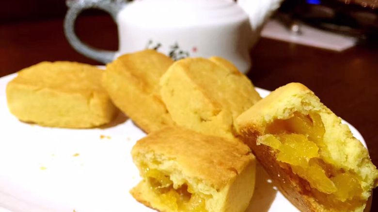 凤梨酥(纯凤梨馅),冷藏后口感尤佳哦