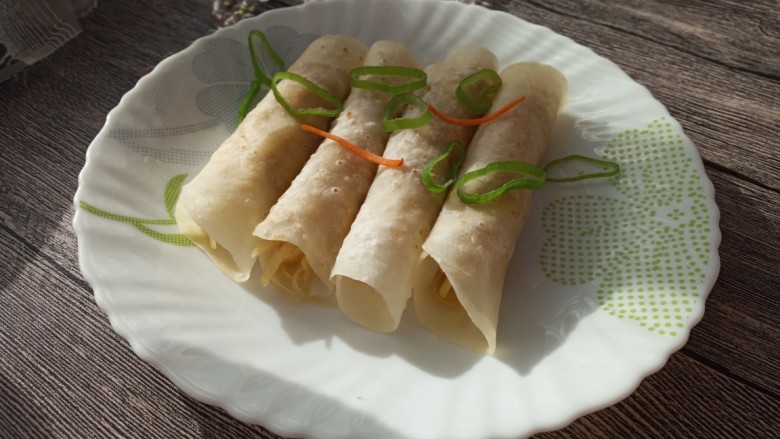 #圆土豆#春饼卷土豆丝,成品