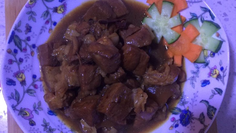 家常小炖肉,完成了,😄!