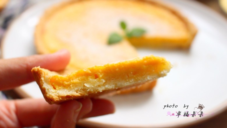 #感恩节食谱#南瓜派,来一块吧?哈哈!