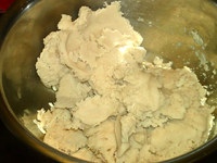 基础白豆沙,全部过筛后,就得到最原滋原味的白豆沙了