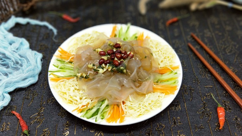 #感恩节食谱#凉拌东北大拉皮