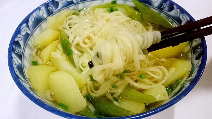 豆角土豆面