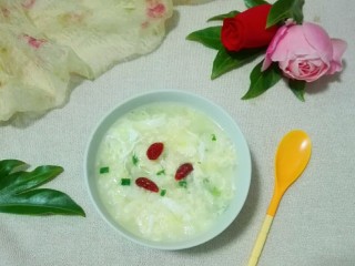 剩米饭的春天~九(韭)心(杏)蛋泡饭