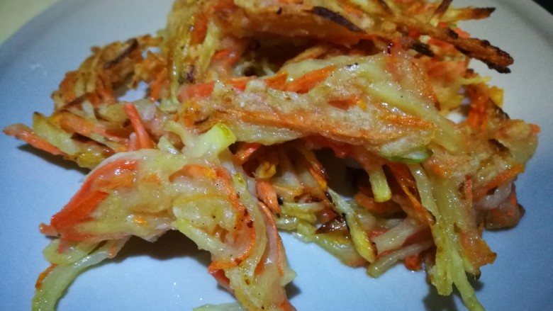 圆土豆~炸假虾,两面焦黄 出锅