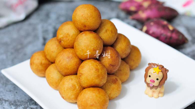 脆皮黄金红薯丸子 经典中式家常甜点小吃 详细小贴士助你轻松上手,是不是很有卖相?