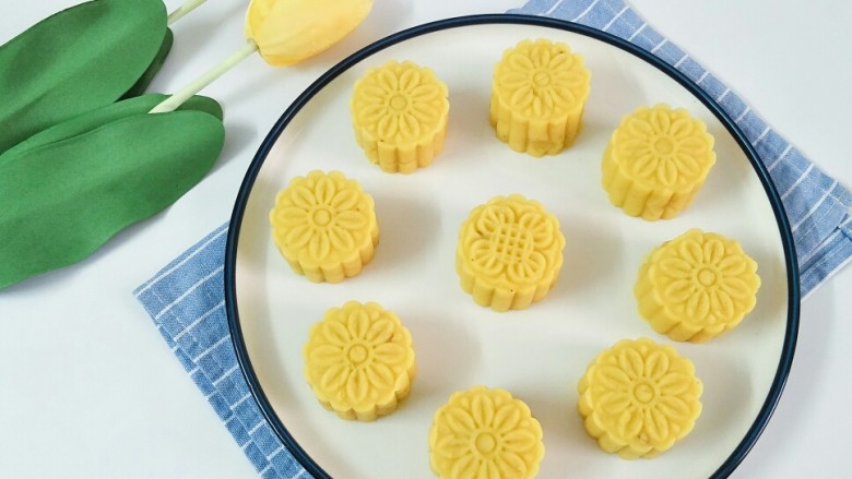 绿豆糕,成品