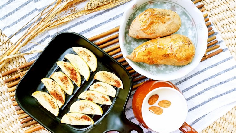 冬季益阳早餐 肉桂苹果