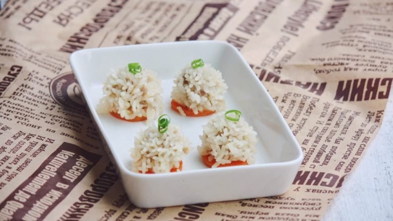 只是叫法不同—珍珠丸子,装饰装盘。