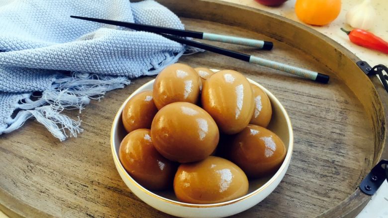 #百变鸡蛋# 酱油鸡蛋,泡了20个小时后的酱油鸡蛋,很入味也很好吃。