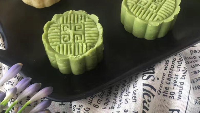 绿豆糕,是不是很美?