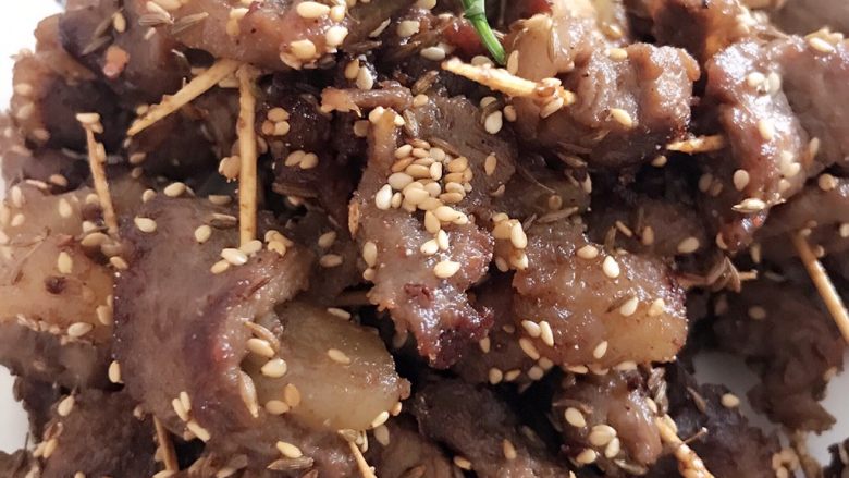 牙签肉(牛肉),成品