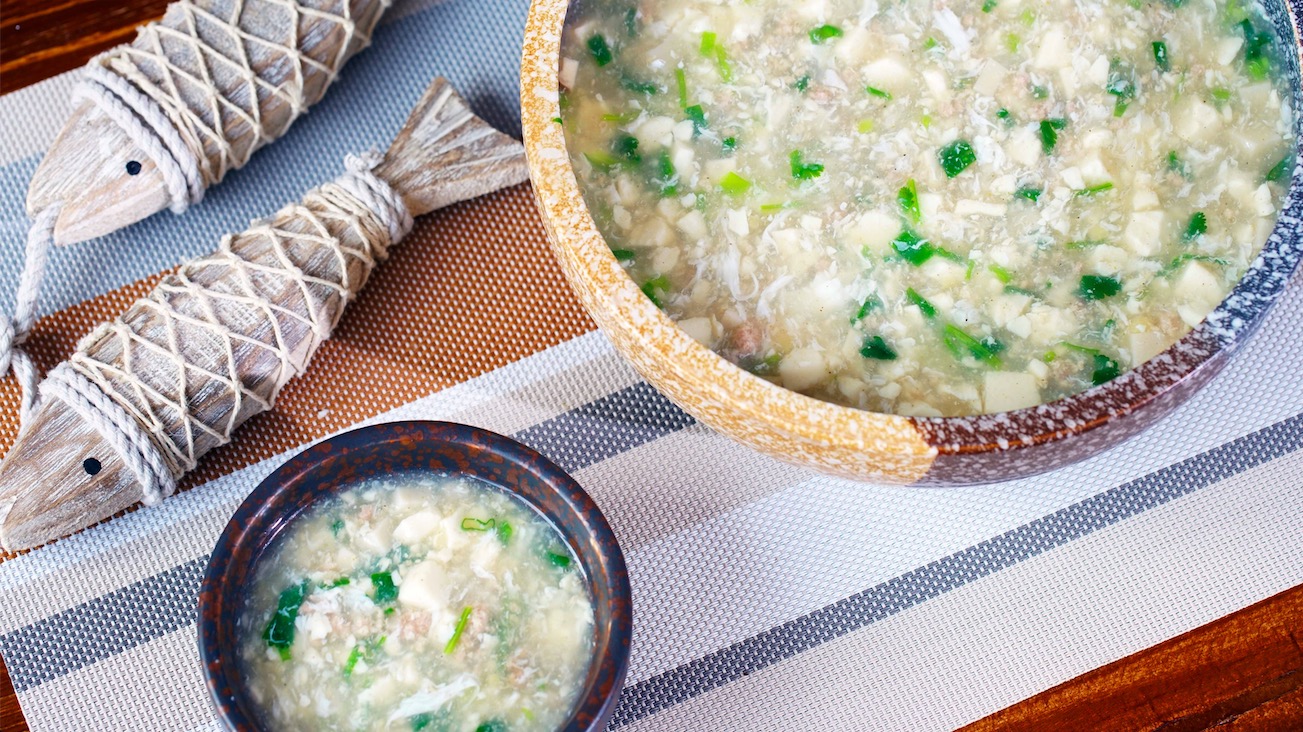 【西湖牛肉羹】在家也能做的西湖牛肉羹，鲜美顺滑一口滑到肚子里！