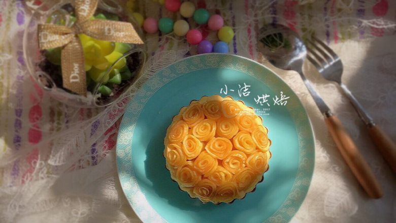 芝士苹果派,一个美美的芝士苹果派就做好啦!
