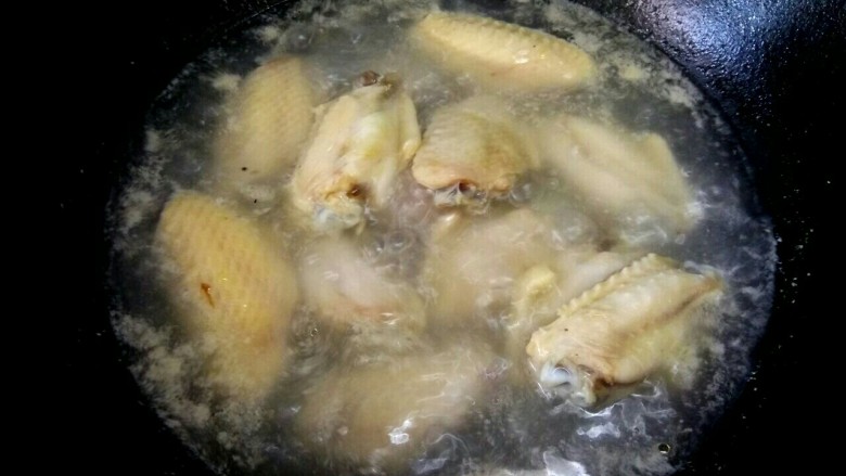 可乐鸡翅,烧开两三分钟