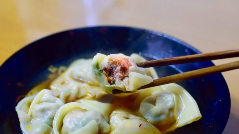 仿金钟阁云吞的三鲜馄饨