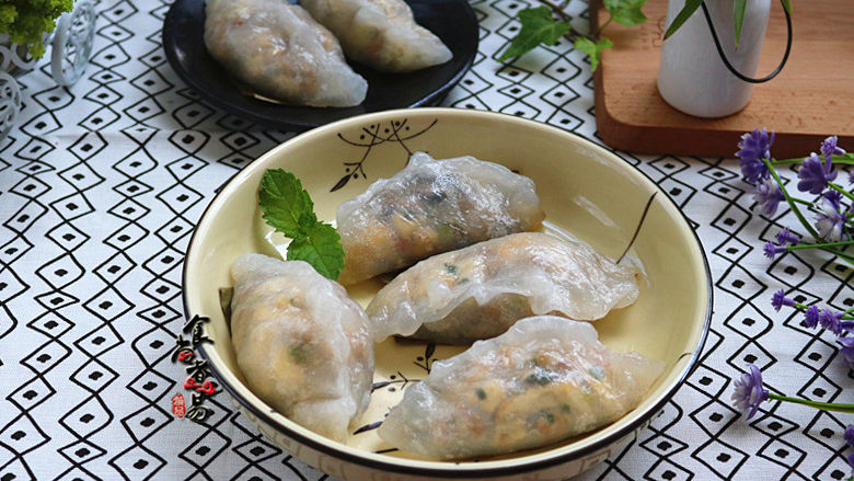 豆腐牛肉水晶饺