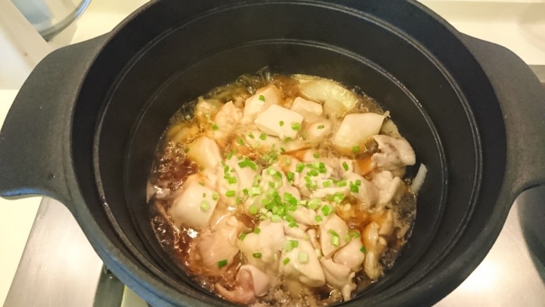 親子丼,打開是這樣的！