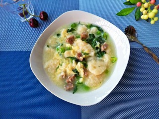 暖心牛肉面疙瘩汤