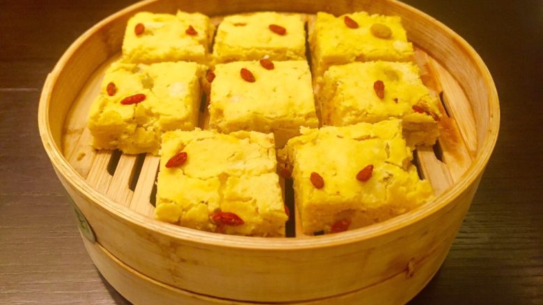 竹香桂花香味浓➕黄豆渣绿豆糕