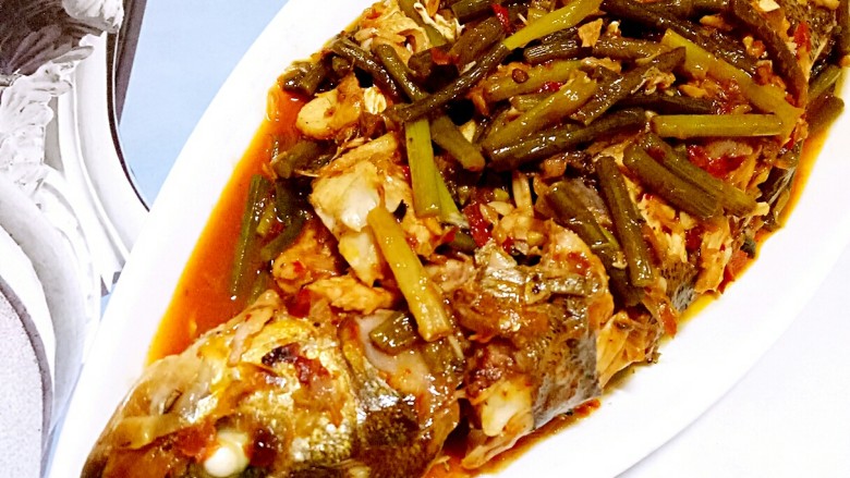 双蒜酱烧鱼（快手菜），绝对好吃