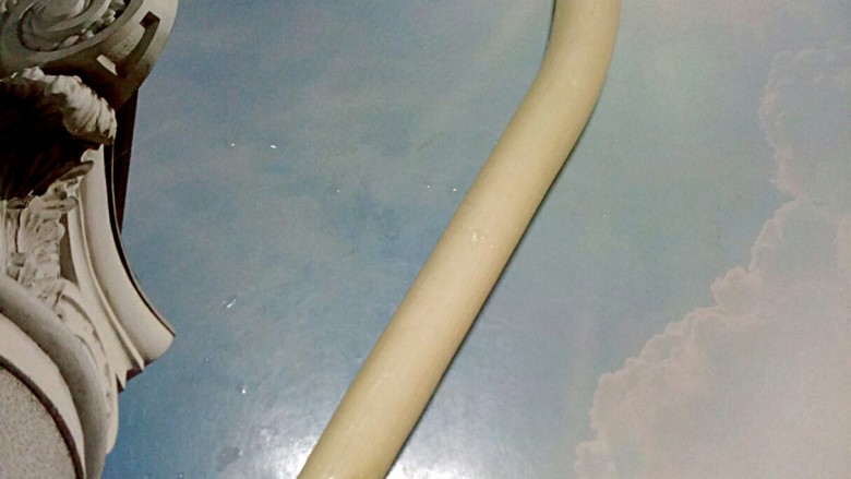 双蒜酱烧鱼（快手菜），绝对好吃,1小段<a style='color:red;display:inline-block;' href='/shicai/ 3250'>葱</a>去掉不新鲜的外皮，洗净备用