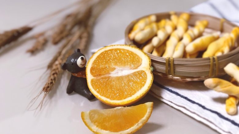 宝宝橙汁磨牙棒,天然的橙汁味道~