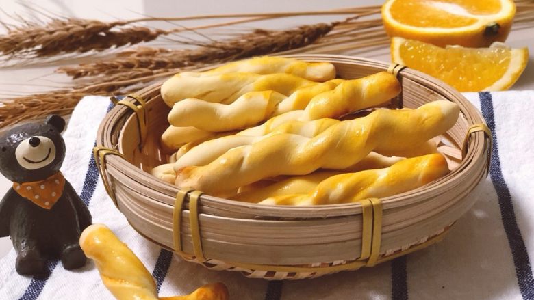 宝宝橙汁磨牙棒,出炉~
