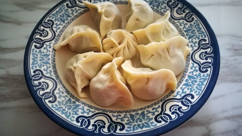 冬至的饺子~韭菜猪肉饺子,饺子包好了