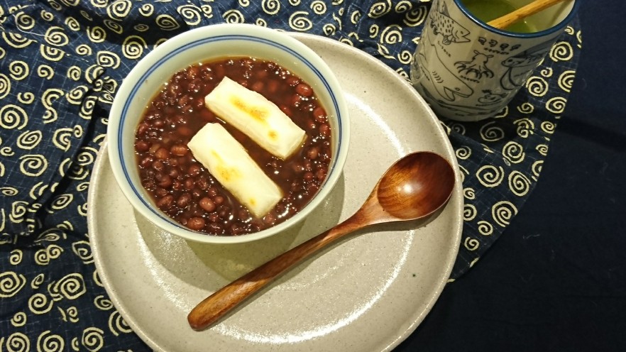 日式紅豆年糕湯