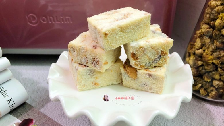雪花酥(面包机版),成品图
