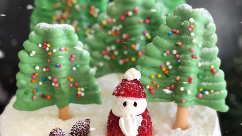 圣诞姜味蛋糕,Merry Christmas~