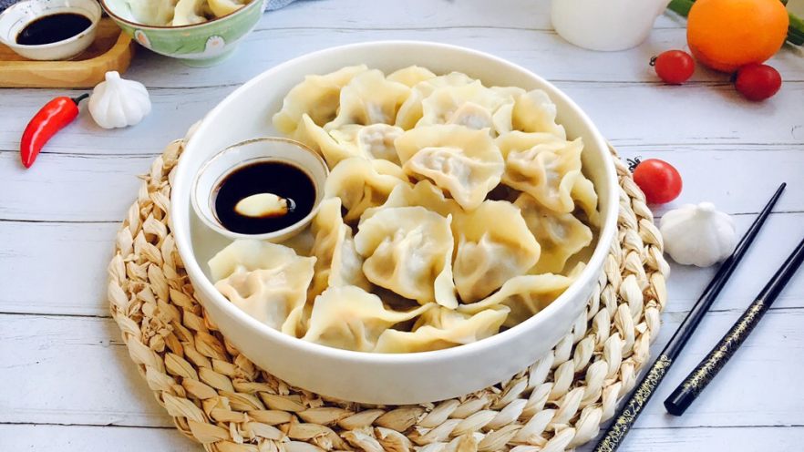 牛肉胡萝卜馅水饺