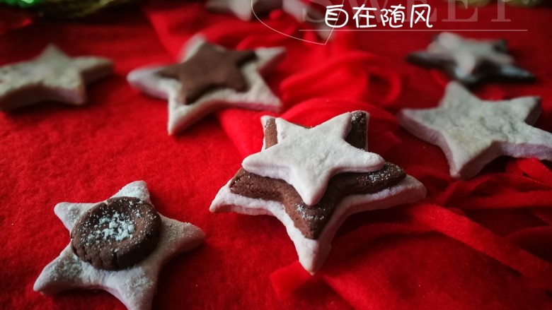 圣诞系列～饼干圣诞树🎄,各种星星⭐️饼干