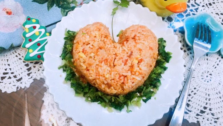 爱之心绿叶烘饭