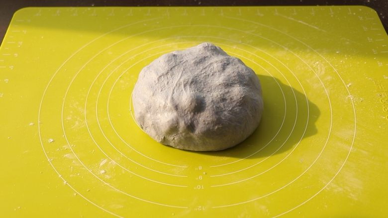 全麦星空软欧,折叠收圆,密封静置半小时