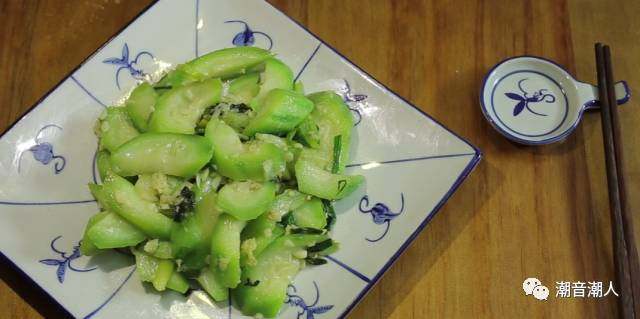 潮汕素炒丝瓜,❥ 成品完成，拍照享用吧