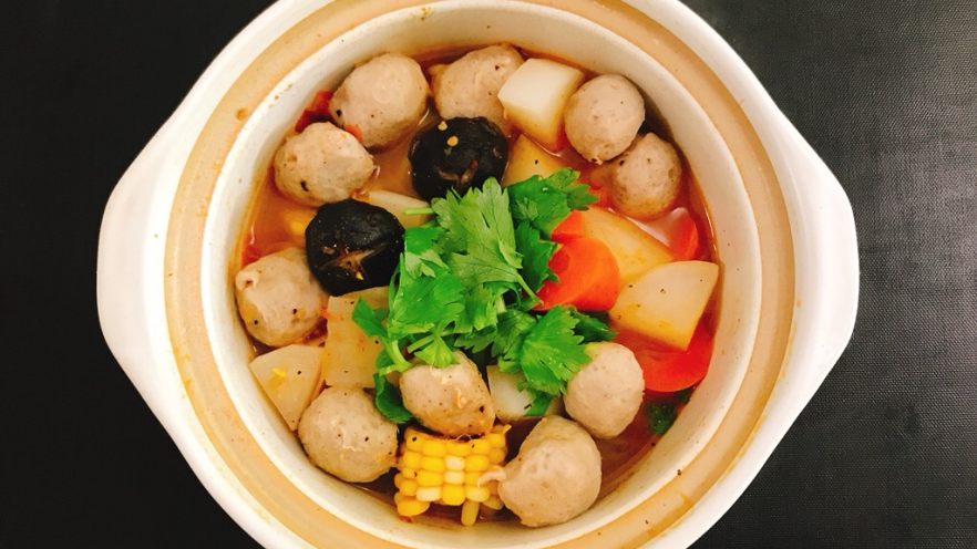 一锅炖＋酸香肉丸煲