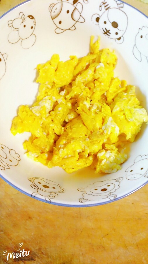 宫保鸡蛋,炒鸡蛋出锅