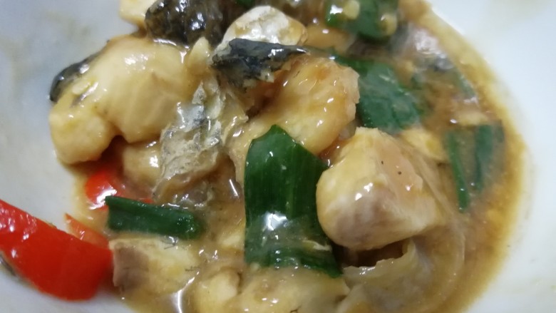 赣南特色小炒鱼,水沥干,起锅
