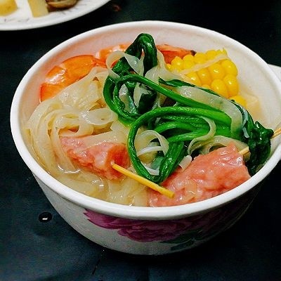 一锅炖+海鲜烩锅,开吃啰,👏👏👏👏👏