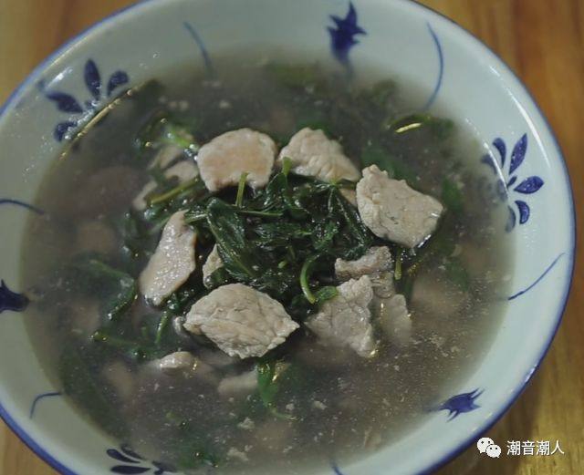 枸杞叶瘦肉汤,❥ 最后,成品完成,请享用吧