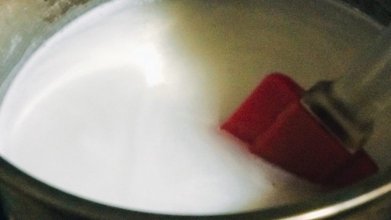 浅湘食光&怀旧油茶,边煮边要用搅拌器搅拌,以防成坨,影响口感